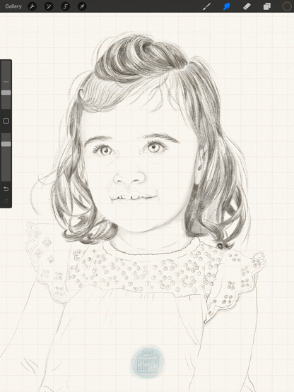Retrato ilustrado | FRENTE