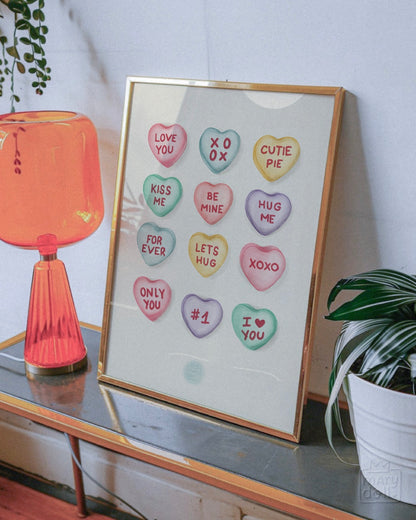 Valentine candy | Print