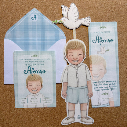 Kit Batizado | Personalizado | Figura Cartoon