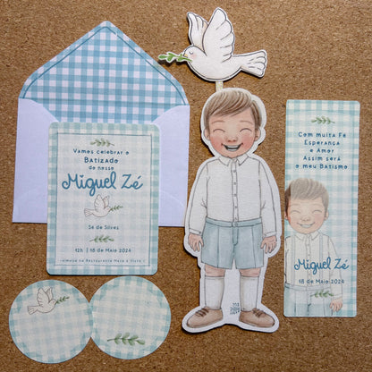 Kit Batizado | Personalizado | Figura Cartoon