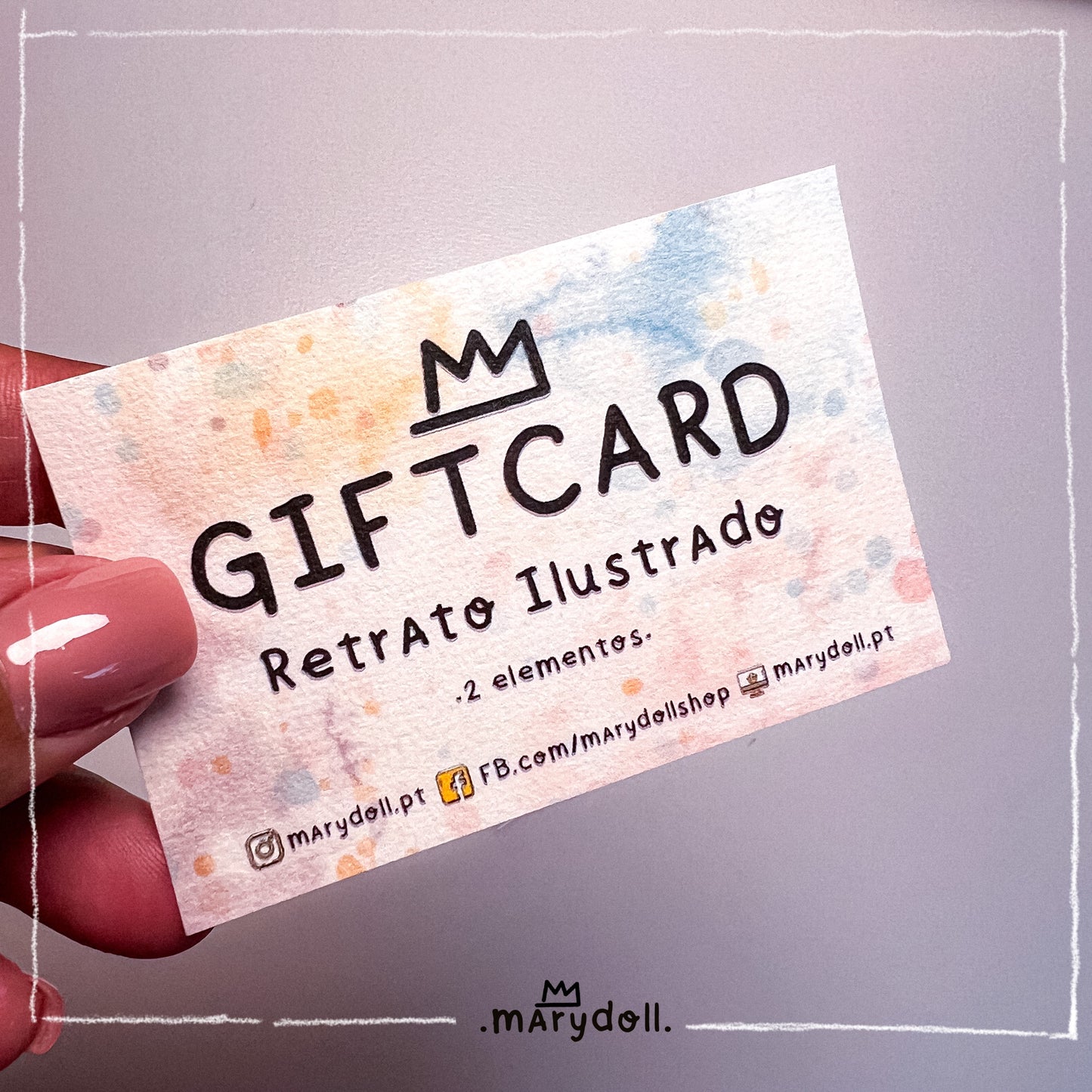 Gift card | Retrato ilustrado
