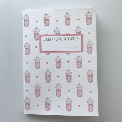 Caderno Recados |  baby