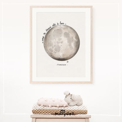 to the moon | Print
