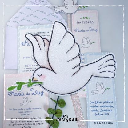 Kit Festa | Pomba Batizado :: Comunhão