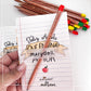 Notebook + pencil | Happy is he who teaches with Love
