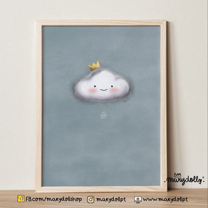 Cloud Grey Sky | Print