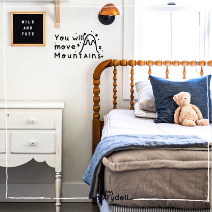 Vinil de parede | move Mountains