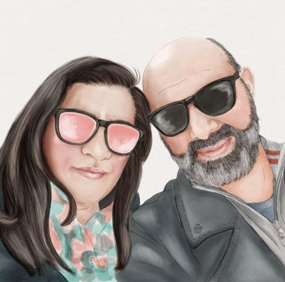 Retrato ilustrado | FRENTE