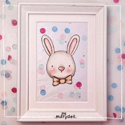 Ilustração em quadro | Coelho