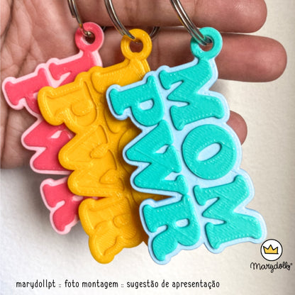 MOM PWR| Porta-Chaves