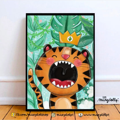 Go Tiger | Print
