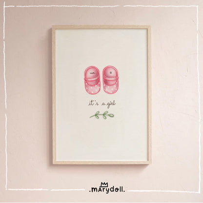 Baby girl shoes | Print