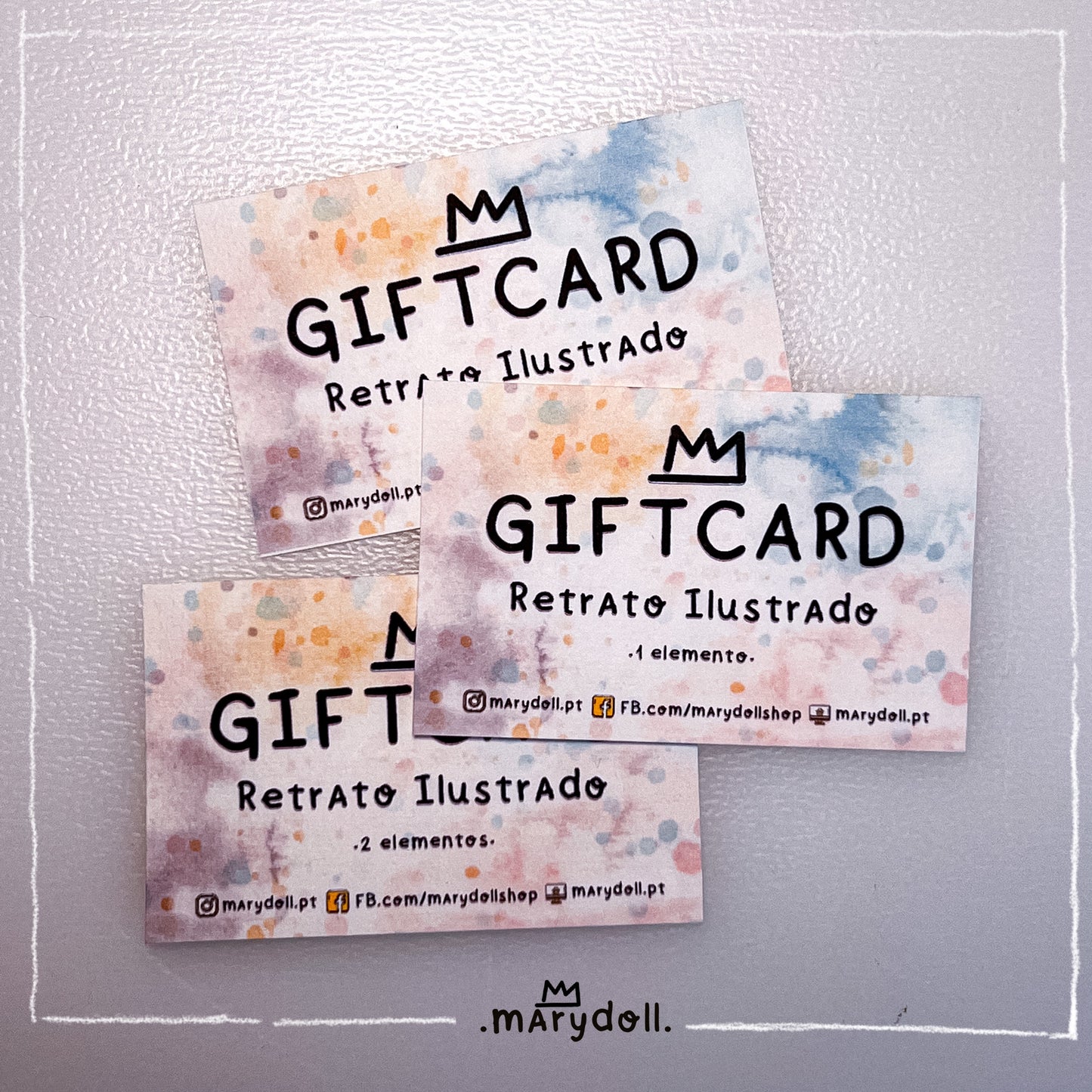 Gift card | Illustrated portrait