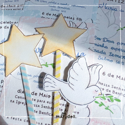 Kit Festa | Pomba Batizado :: Comunhão