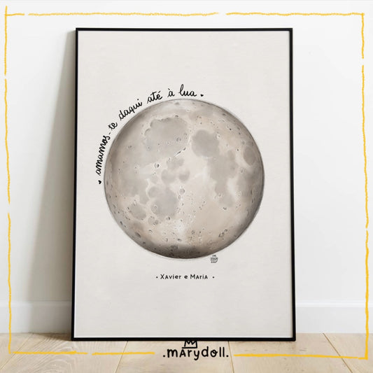 to the moon | Print