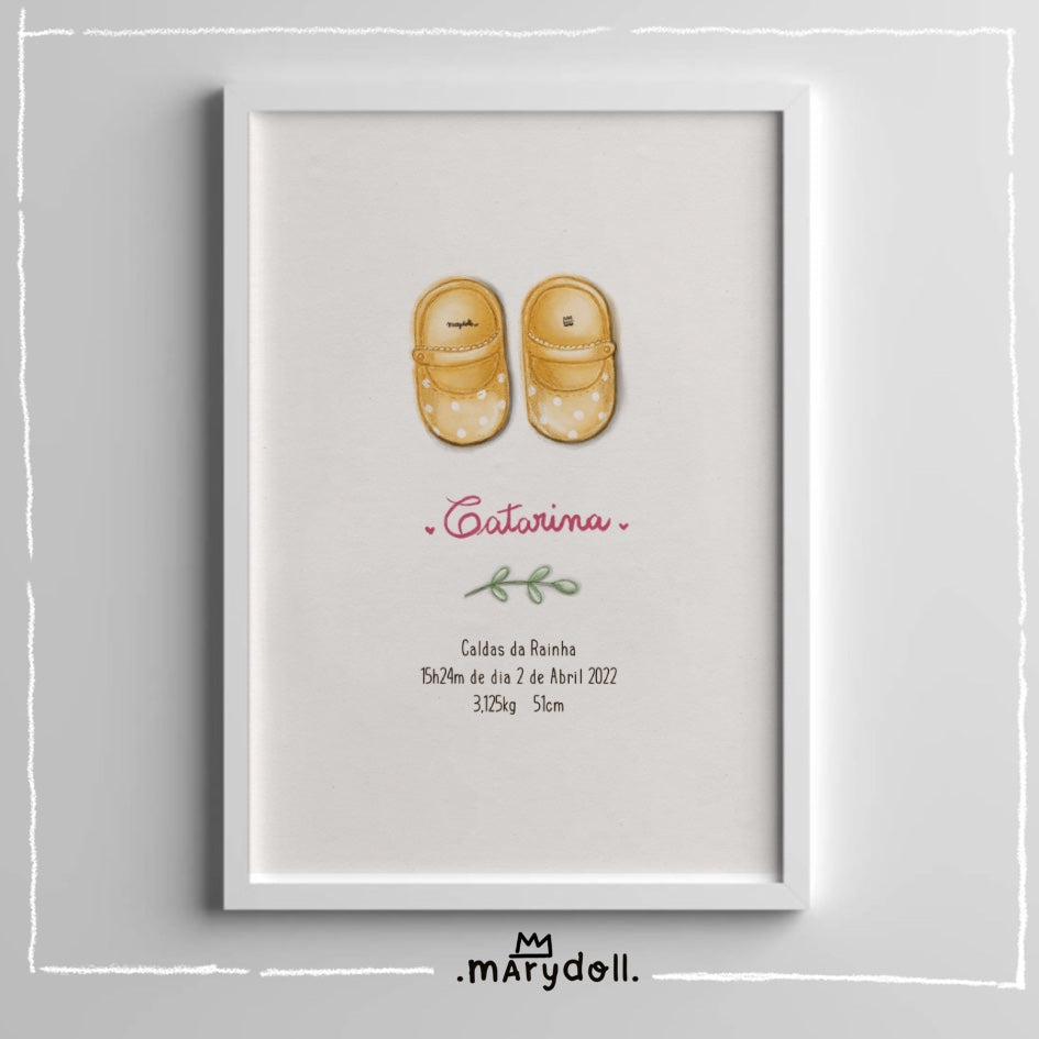 Baby girl shoes | Print