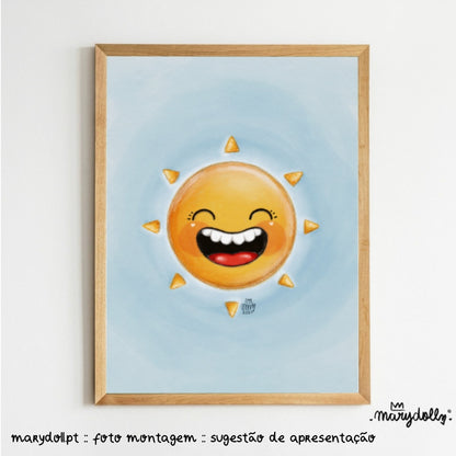 Happy Sun | Print