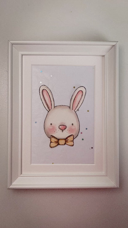 Ilustração em quadro | Coelho