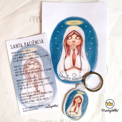 Porta-Chaves | Santa Paciência