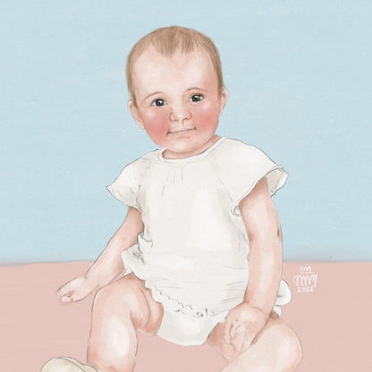 Retrato ilustrado | FRENTE