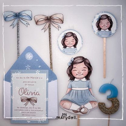 Kit Festa | Personalizado | Figura Cartoon
