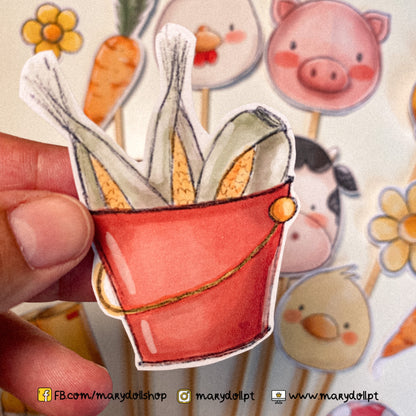 Kit Festa | Animais da Quinta