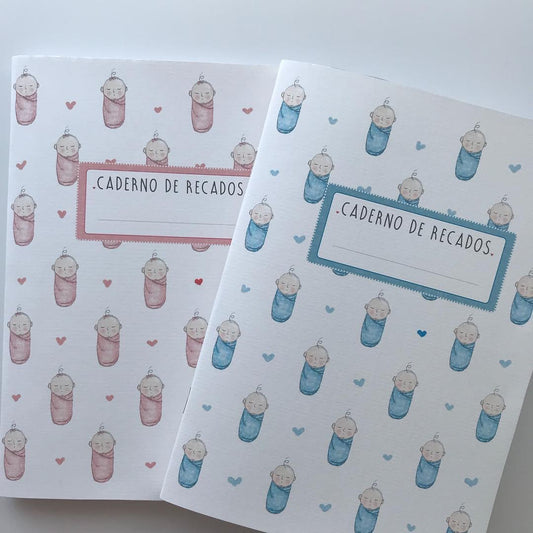 Caderno Recados |  baby