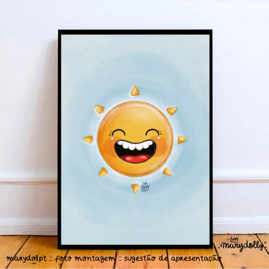 Happy Sun | Print