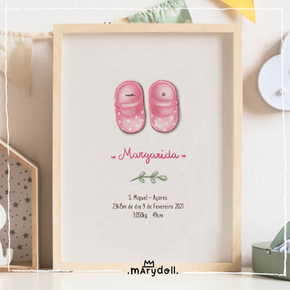 Baby girl shoes | Print