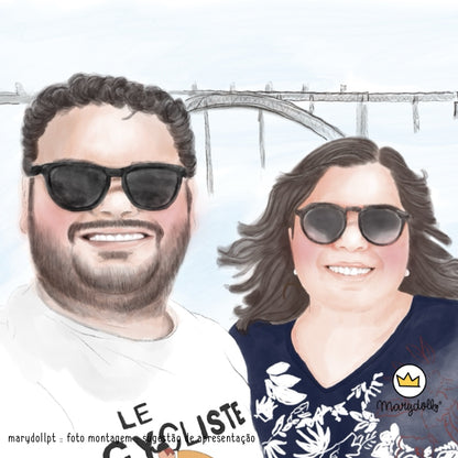 Retrato ilustrado | FRENTE