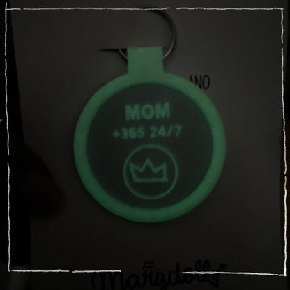 MOM PWR | +365 24/7  Porta-Chaves