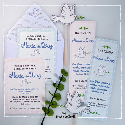 Kit Festa | Pomba Batizado :: Comunhão