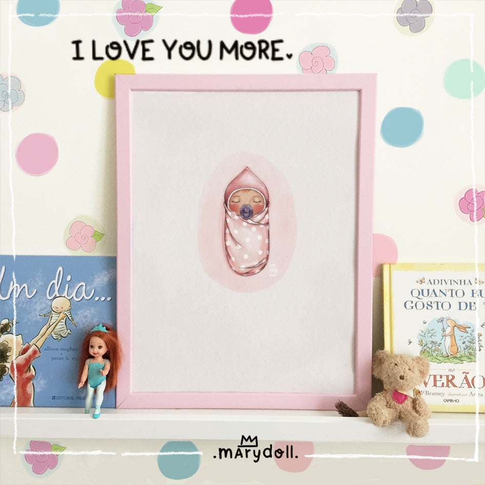 Wall vinyl | love you more