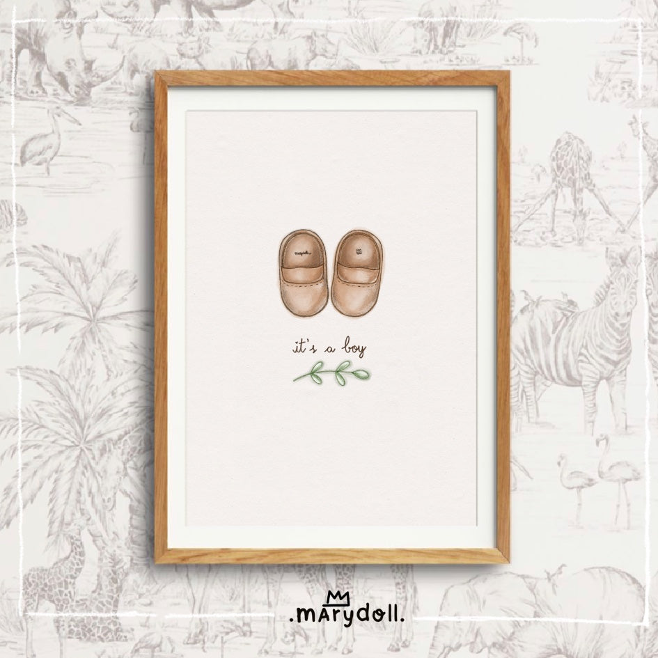 Baby boy shoes | Print