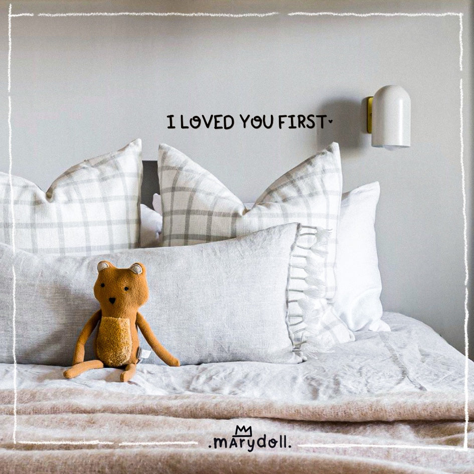 Wall vinyl | loved you first