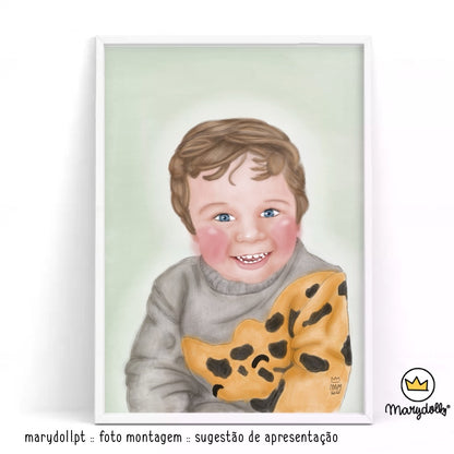 Retrato ilustrado | FRENTE