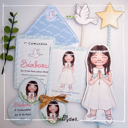 Kit Batizado | Personalizado | Figura Cartoon