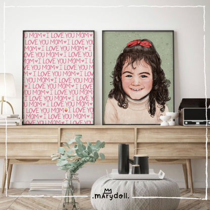 Retrato ilustrado | FRENTE